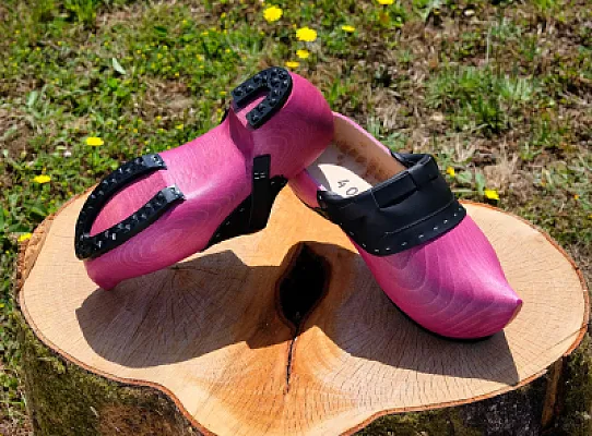 Sabots fuchsia