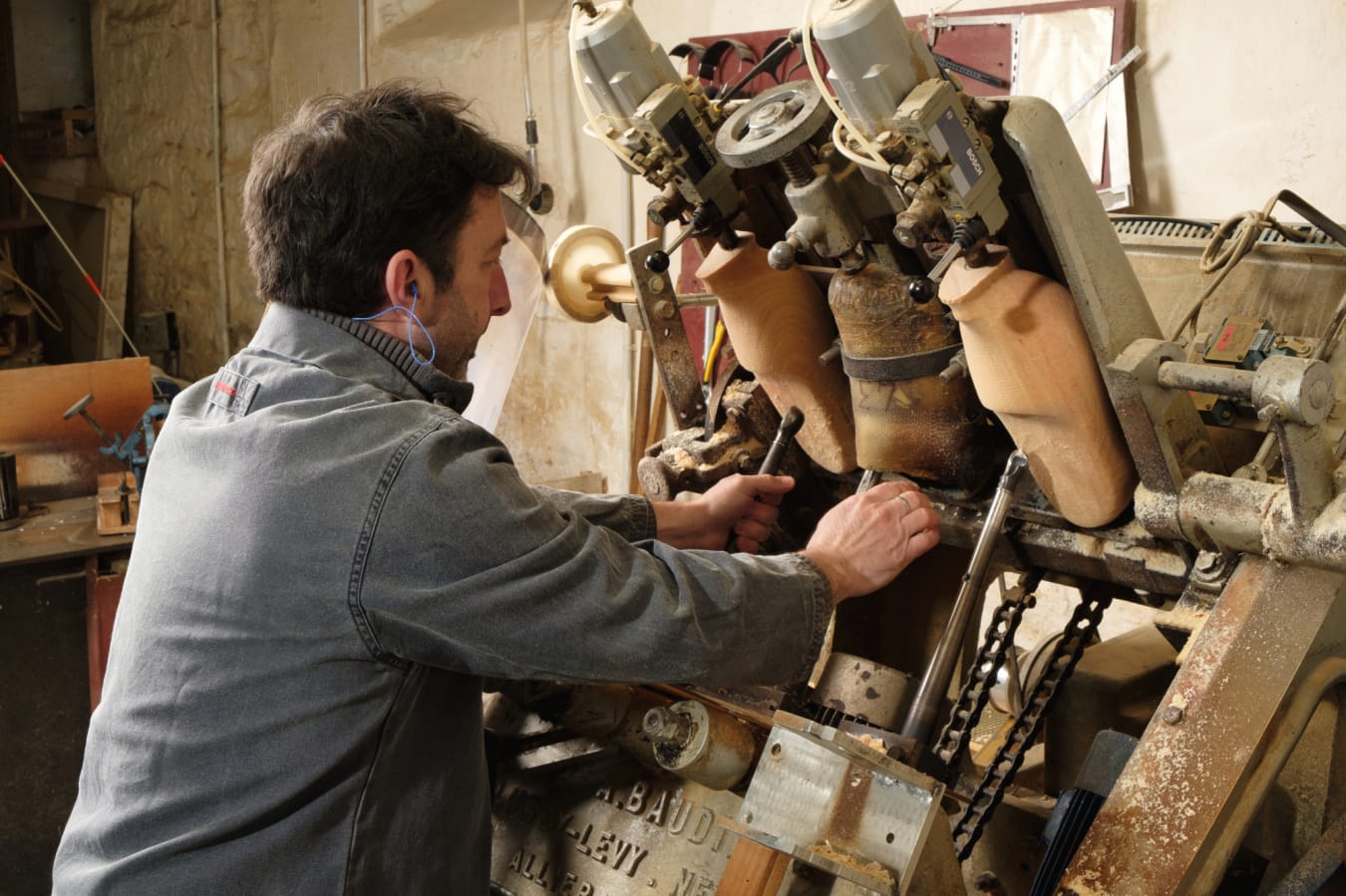 Creusage intérieur du sabot